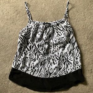 By & By Black/White Top M